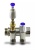 Коллектор  3/4" x 16 x 6 вых. регулирующий 45° с резиновыми кран-буксами