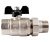 Кран шаровой с американкой PF STRONG 1"